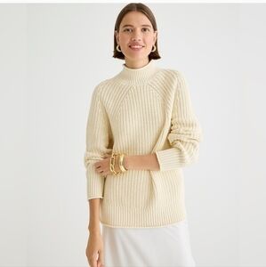 J. Crew Relaxed Rollneck Sweater